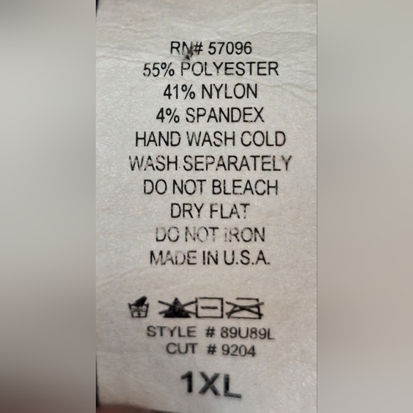 DRESSBARN Black and Pink Lace Blouse - Picture 7 of 7